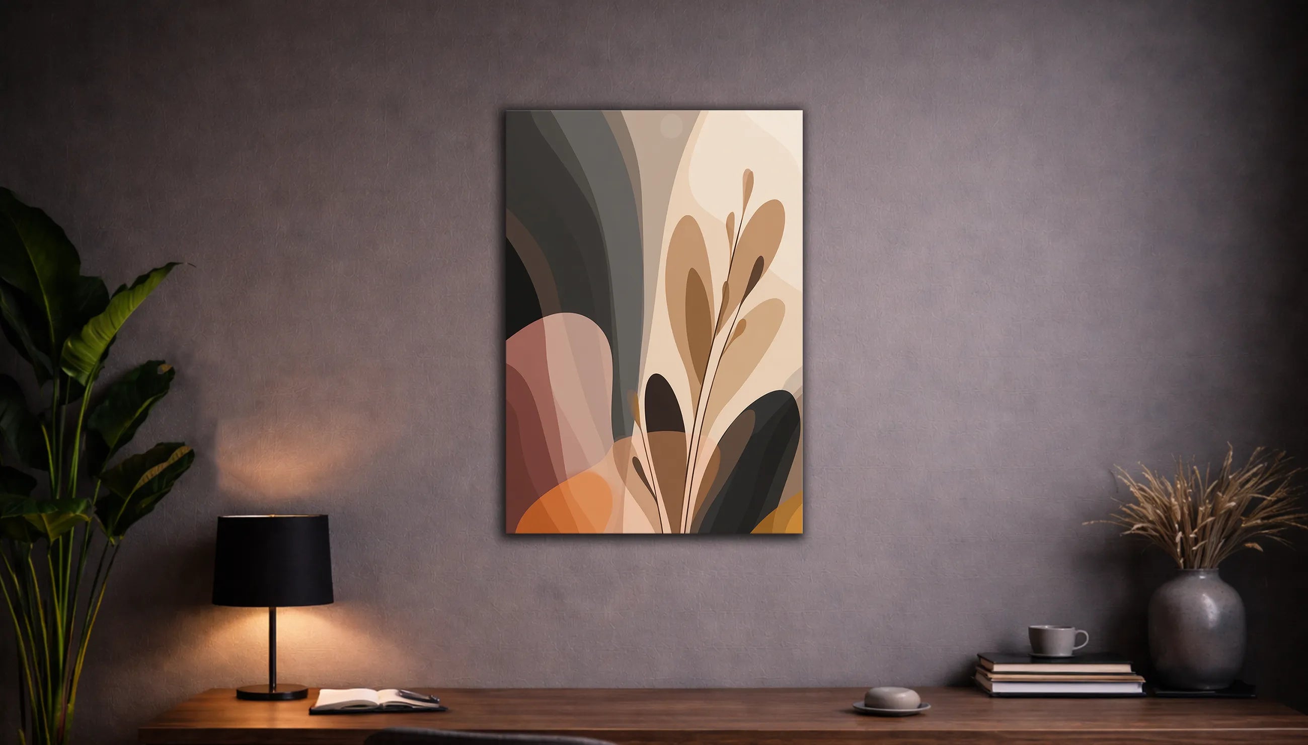 Metallbild - "Soft Balance"