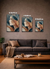 Metallbild - "Soft Profile"