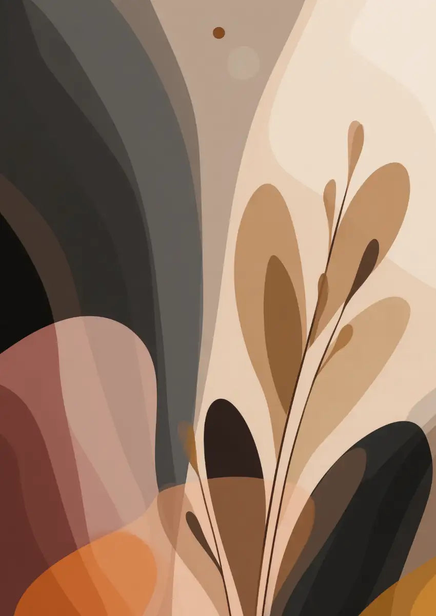 Metallbild - "Soft Balance"