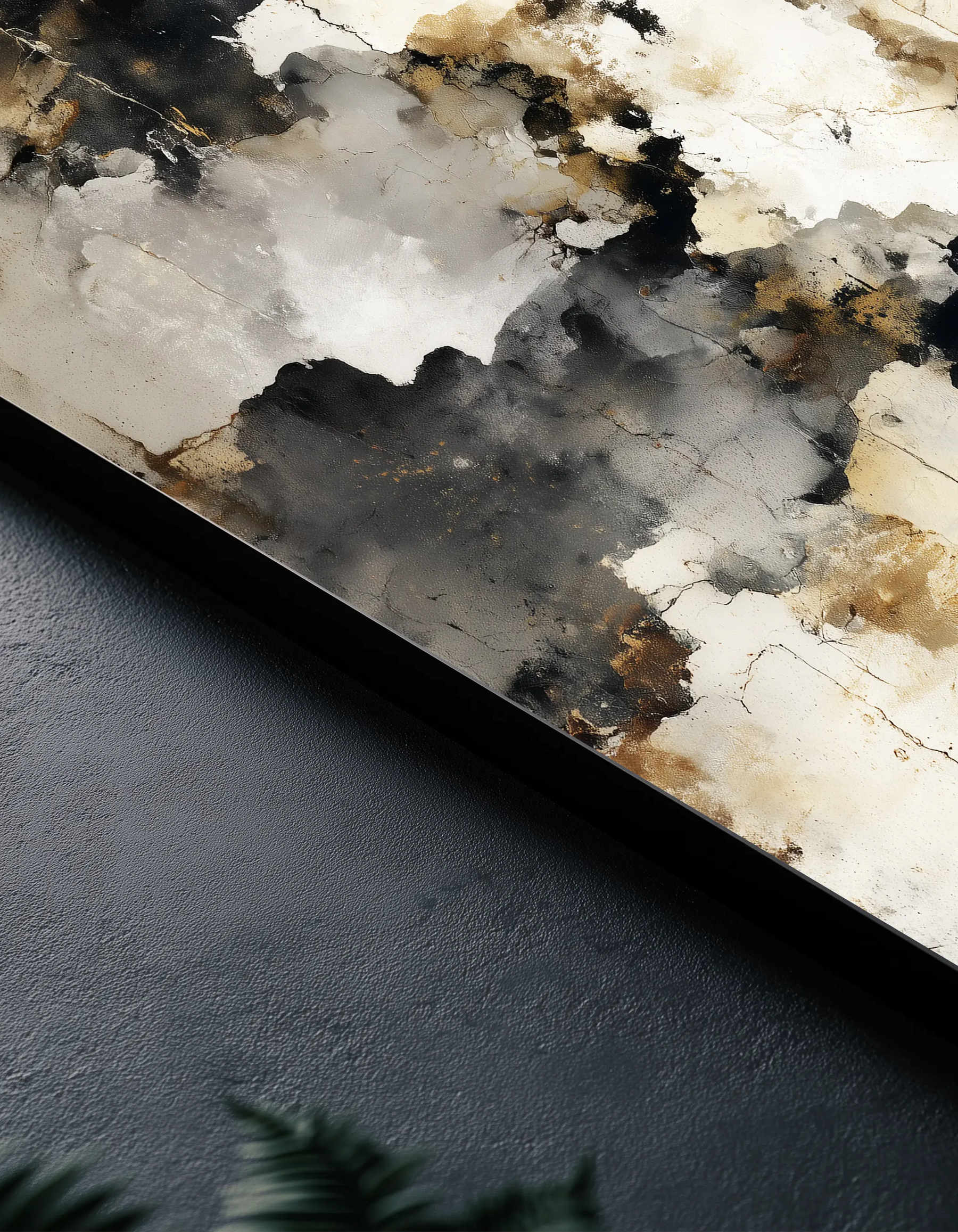 Metallbild - "Stone Texture"