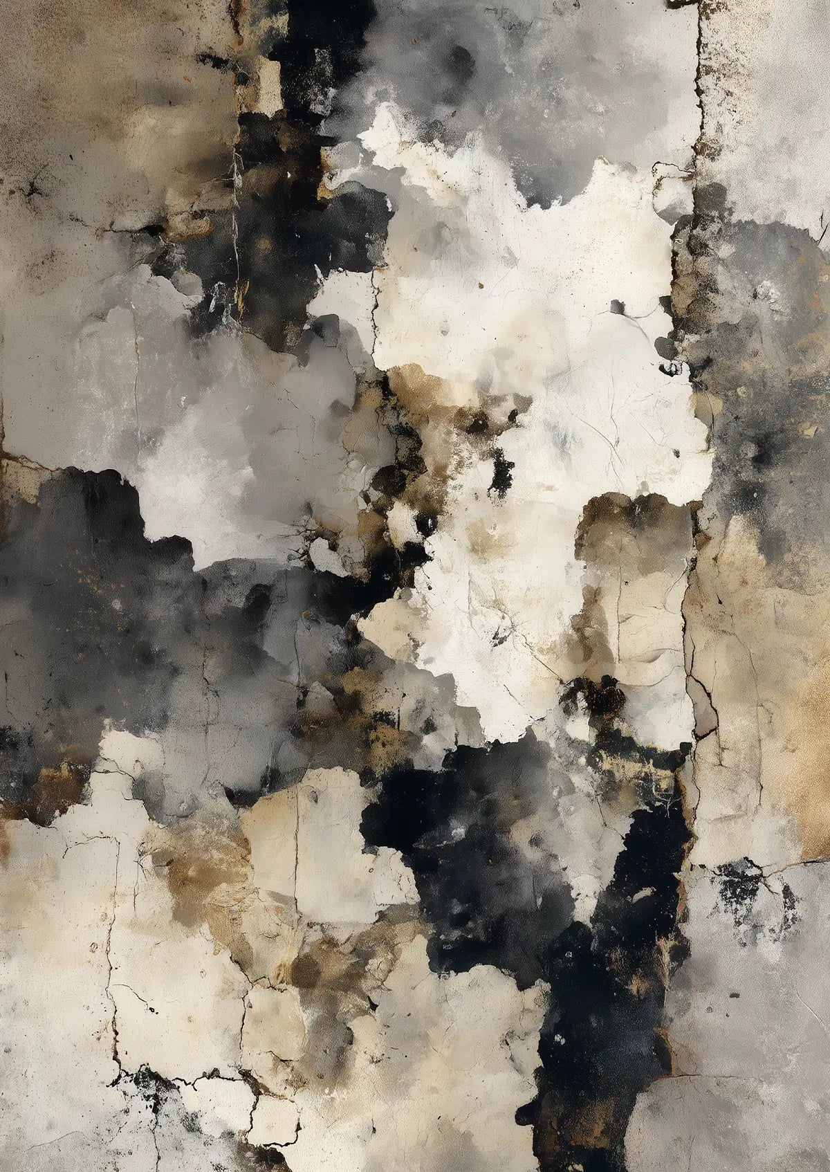 Metallbild - "Stone Texture"