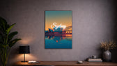 Metallbild - "Sydney Comic"