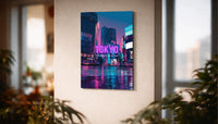 Metallbild - "Tokyo Comic"