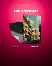 Metallbild - "Wien Comic"
