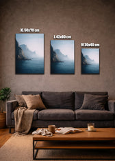 Metallbild - "Wide Enough"