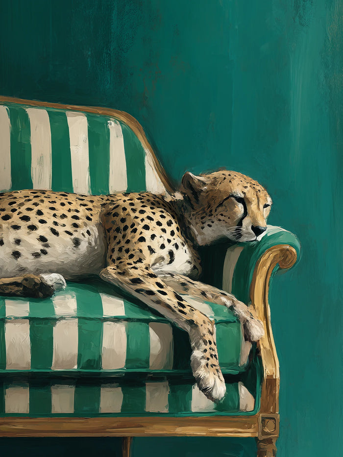 Metallbild - "Wild Relax"
